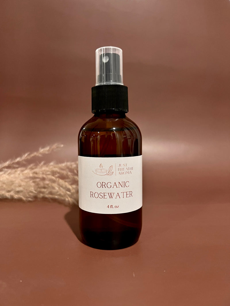 organic rosewater spray | facial spray | skincare | hydrating facial spray | facial toner