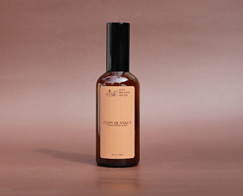 cozy blanket room and linen spray | 2025 fall collection