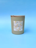 spring garden spring candle