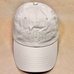 khaki embroidered just breathe aroma hat